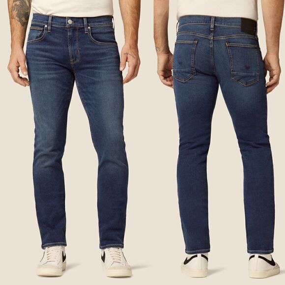 Hudson mens BLAKE SLIM STRAIGHT M2752DFM Hall designer jeans -31x33 - Picture 1 of 13